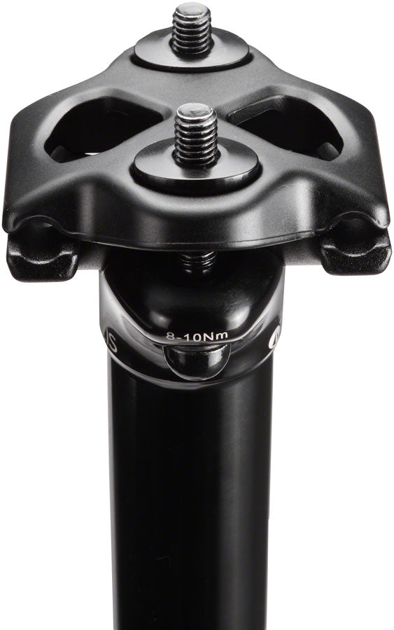 SDG Tellis Dropper Seatpost - 31.6mm, 125mm, Black