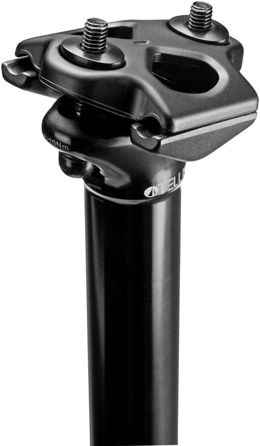 SDG Tellis Dropper Seatpost - 31.6mm, 125mm, Black