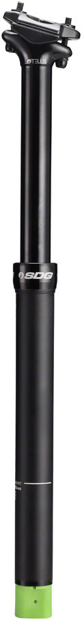 SDG Tellis Dropper Seatpost - 31.6mm, 125mm, Black