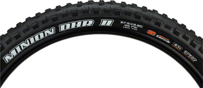 MAXXIS MINION DHR II TIRE - 27.5 X 2.8 TUBELESS FOLDING BLACK 3C MAXX TERRA EXO