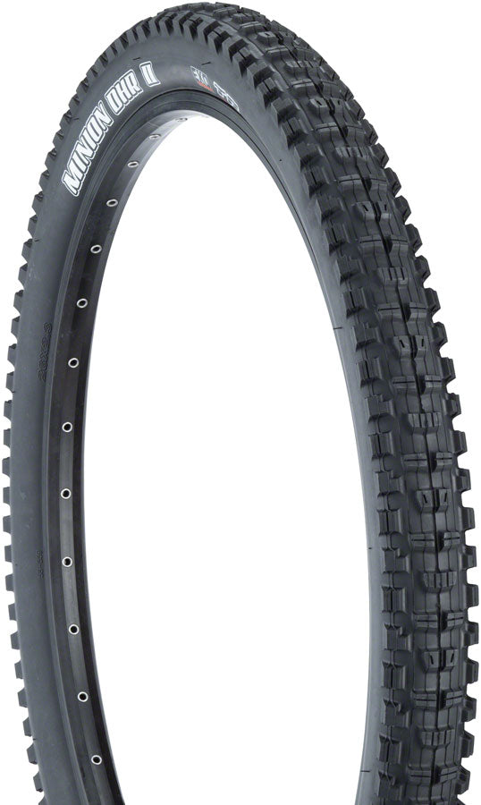 Maxxis Minion DHR II Tire - 26 x 2.4, Tubeless, Folding, Black, Dual Compound, EXO, Wide Trail