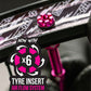 MUC-OFF V2 TUBELESS VALVE KIT - PINK 60MM PAIR