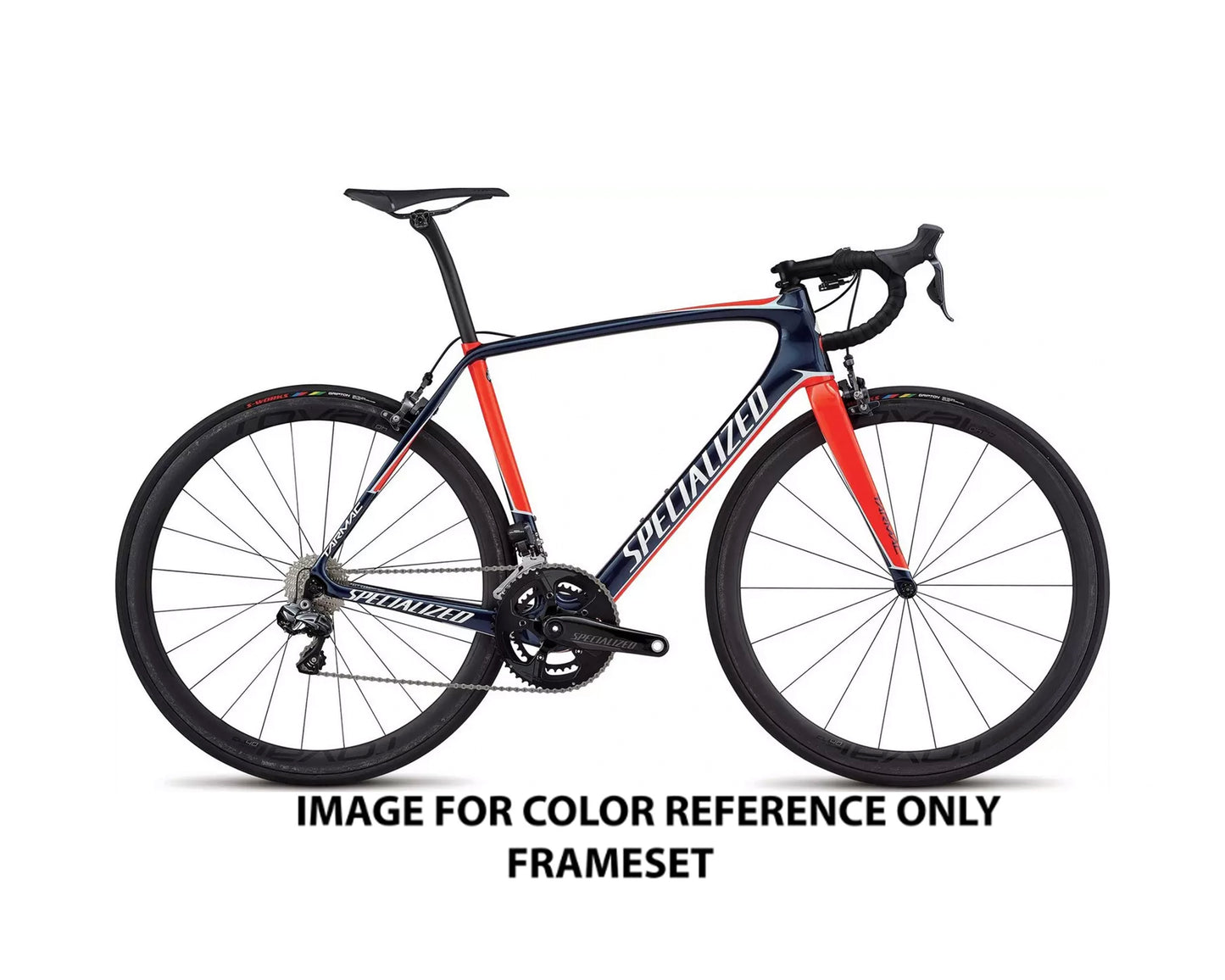 2017 Specialized Tarmac Pro (FRAMESET ONLY) Nvy/BbyBlu/RktRed