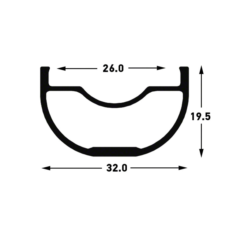 Stan's No Tubes Arch MK3 Rear Wheel