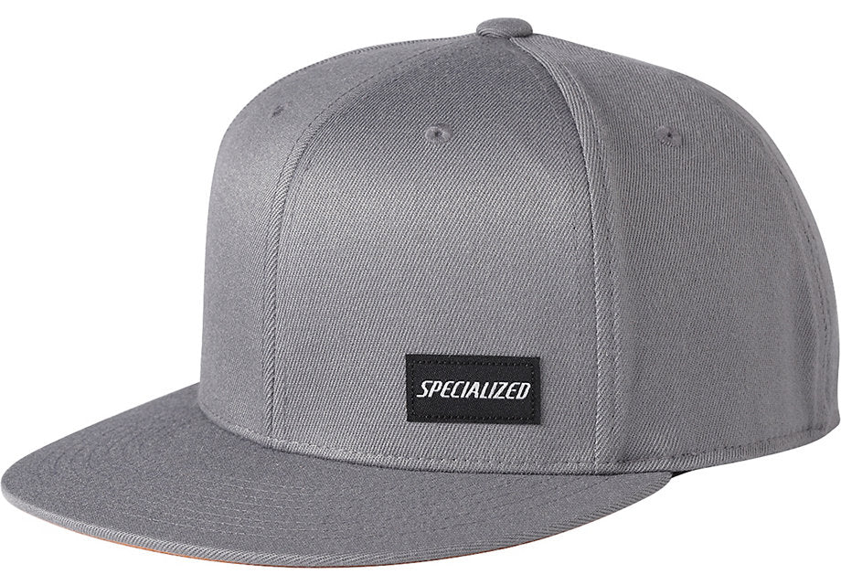 Specialized Podium Hat Premium Fit Hat Light Grey/Gallardo Orange Small/Medium