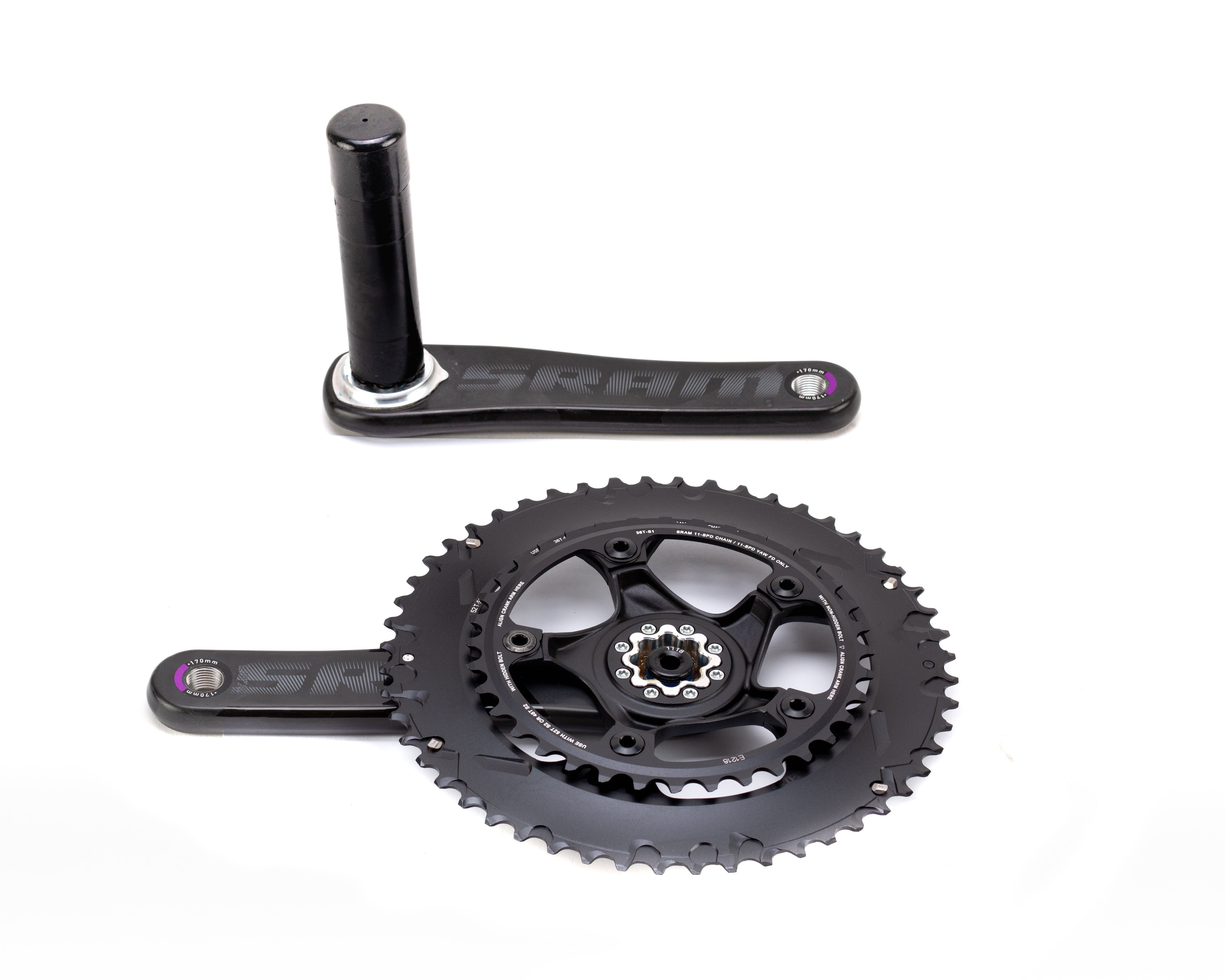 SRAM RED Crankset BB386 52/36 170mm w/opkge – Incycle Bicycles