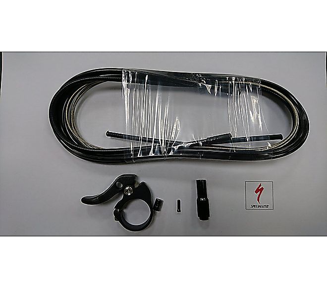 STP SUB, TRANZ-X, DROPPER POST REMOTE KIT, FOR DROP-BARS, 24.4MM CLAMP DIAMETER, W/ CABLE, & HOUSING