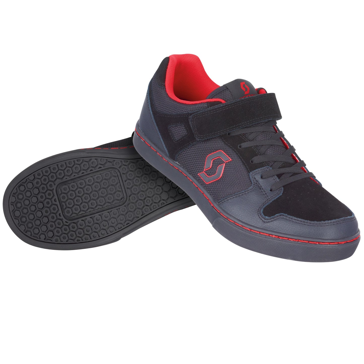 Scott FR Shoes 10 Clip Black/Red 42