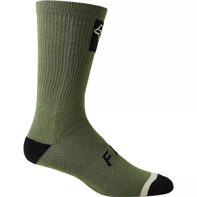 Fox 8" Defend Crew Sock