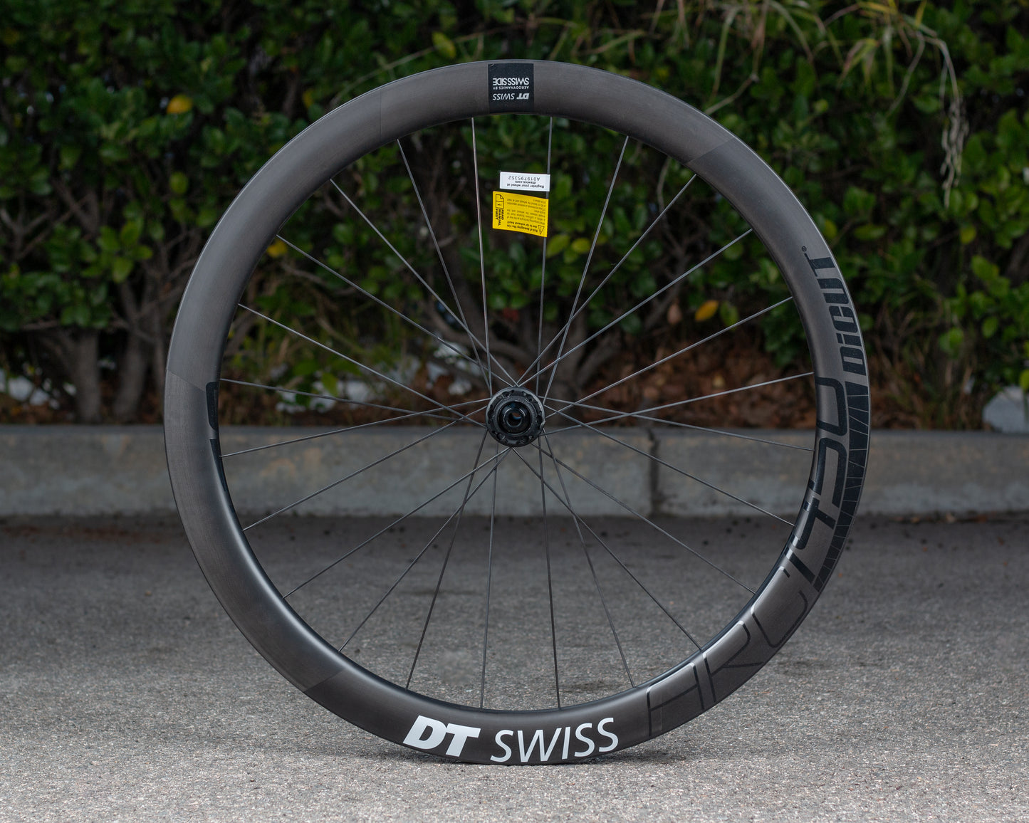 DT Swiss ARC1450 DICUT 50mm Carbon Wheelset Centerlock Disc Shimano 11s w/opkge Blk/Silver