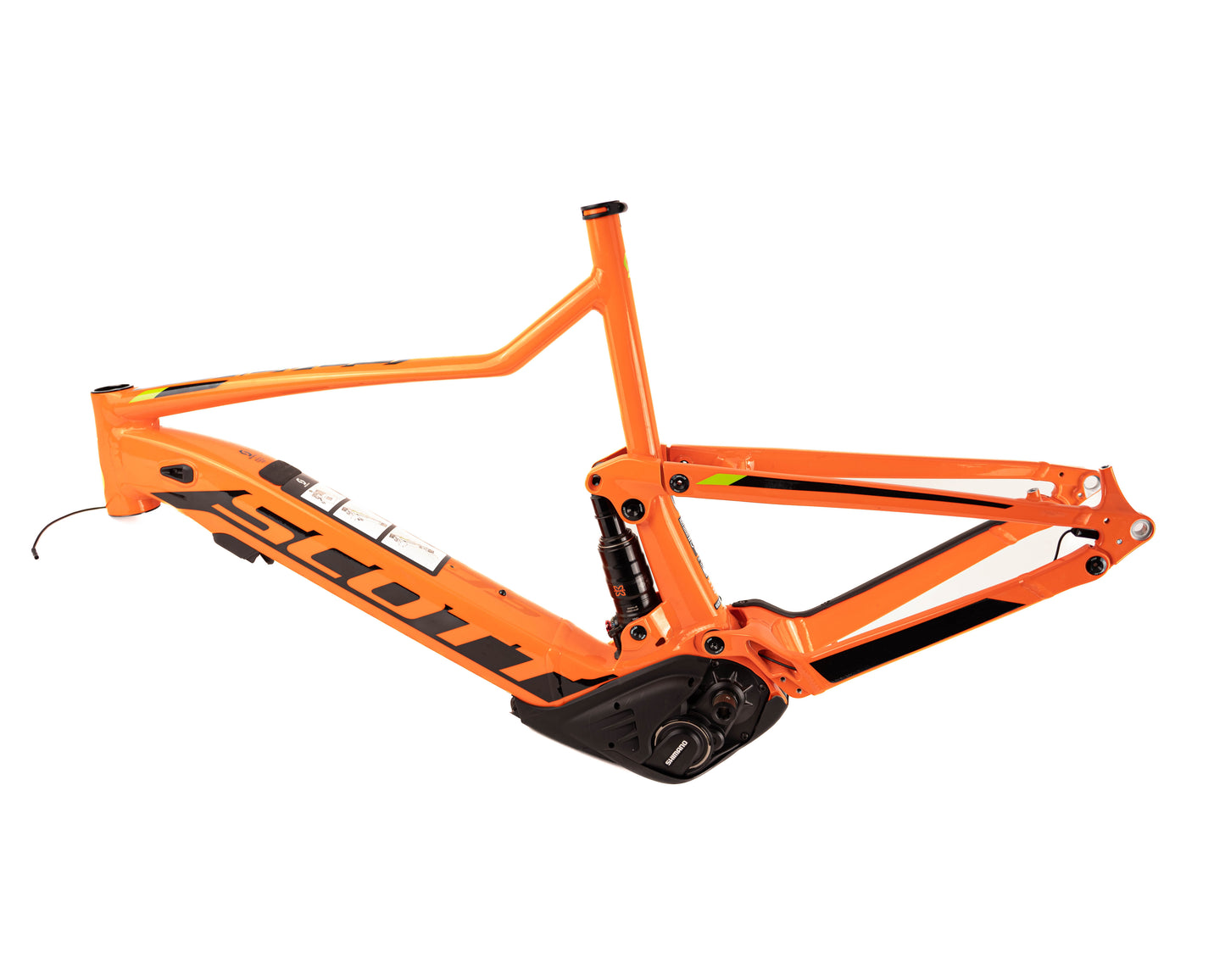 Scott Spark 930 eRide FRAME Org/Blk XL