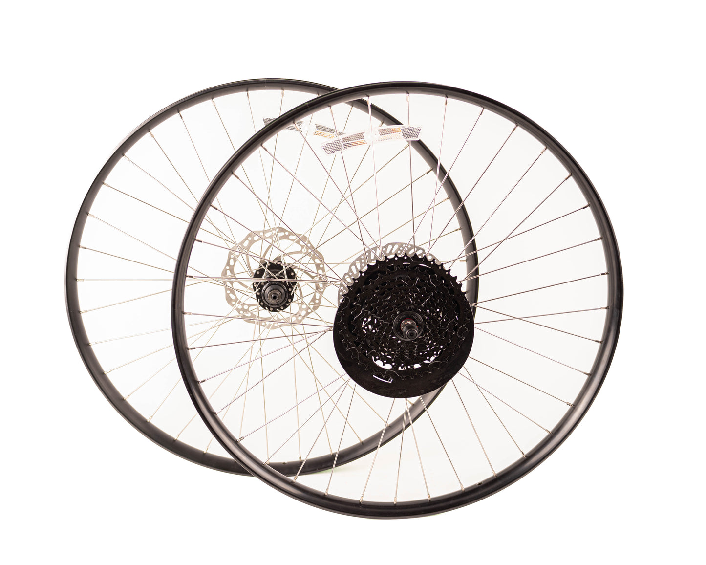 MTB Wheelset 27.5 Disc Brake w/ 8 spd cassette & rotors