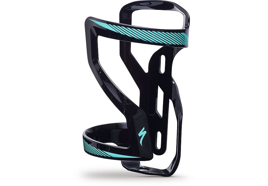 Specialized Zee Cage II Side loading DT Blk/Teal Left