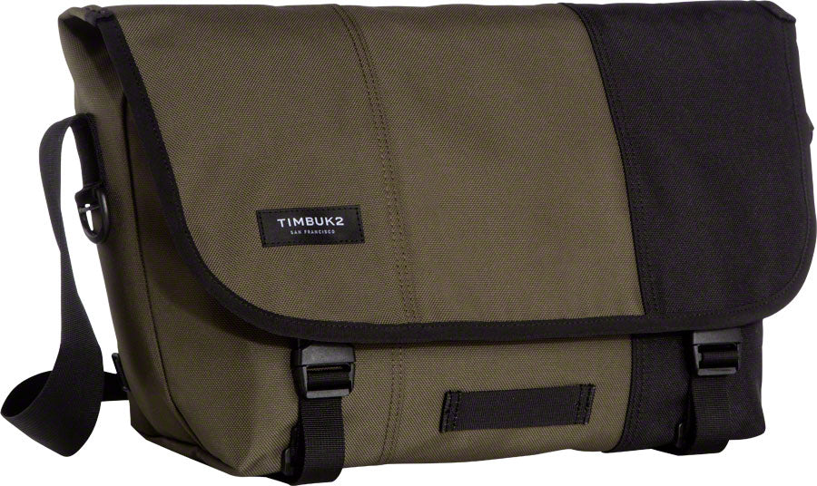 TIMBUK2 MESSENGER BAG 11" X 9" X 5" Black and Gray