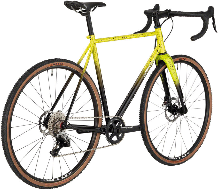 All-City Macho King A.C.E. Bike - Yellow Fade Splatter