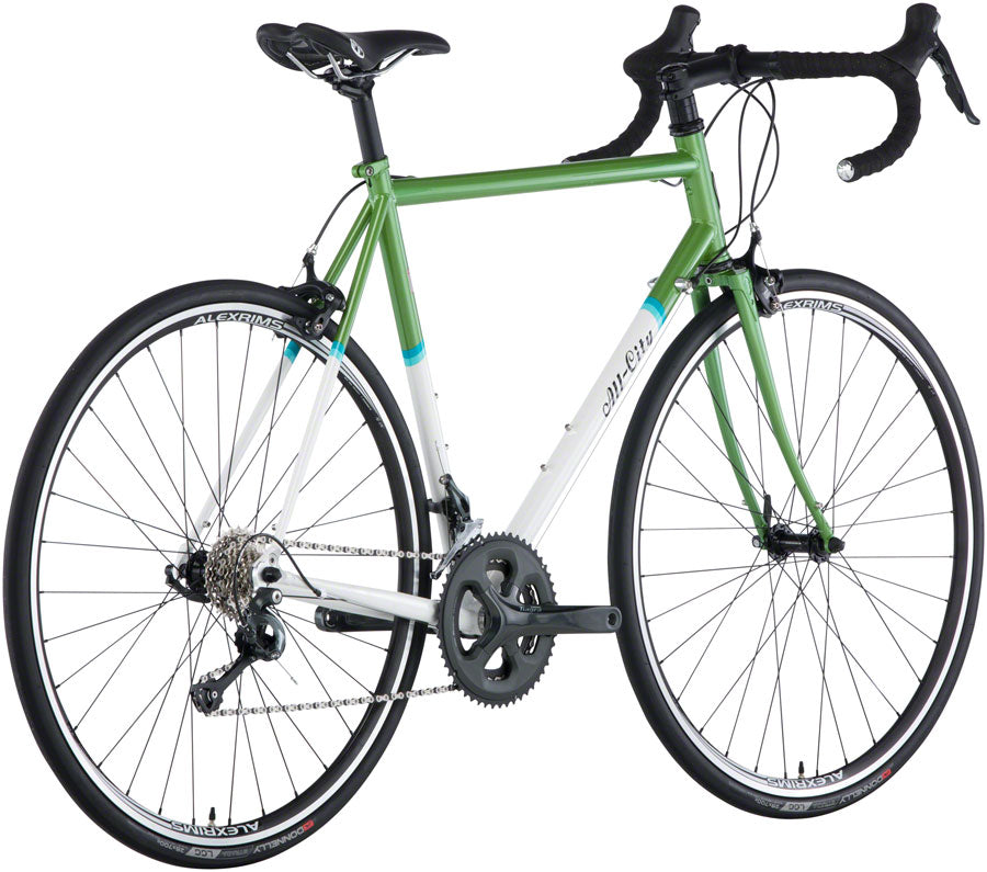 All-City Mr Pink Classic Bike - Green/White