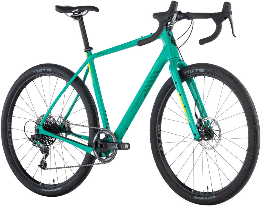 Salsa Warbird Carbon Force 1 650 Bike - Green