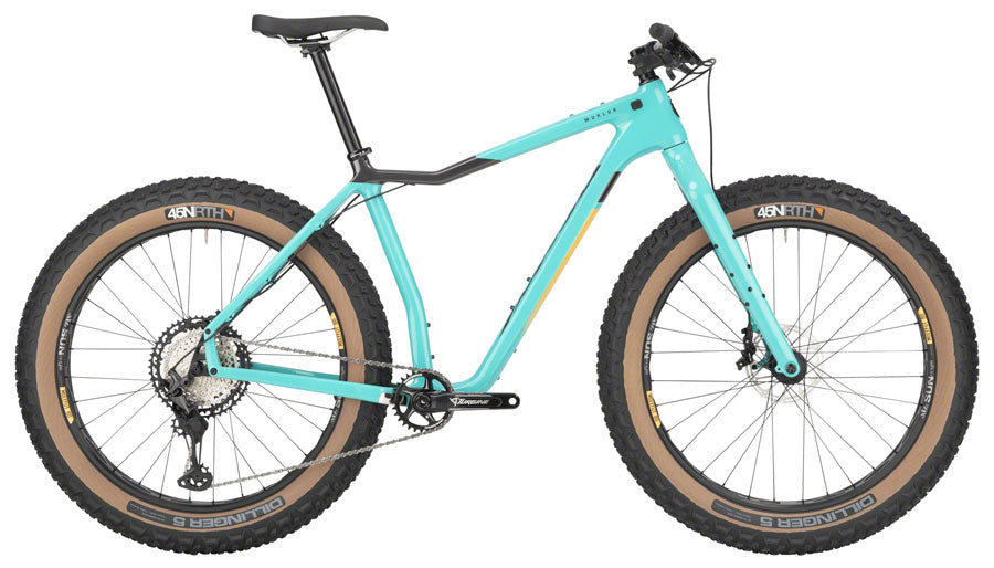 Salsa Mukluk Carbon XT Fat Bike - Teal