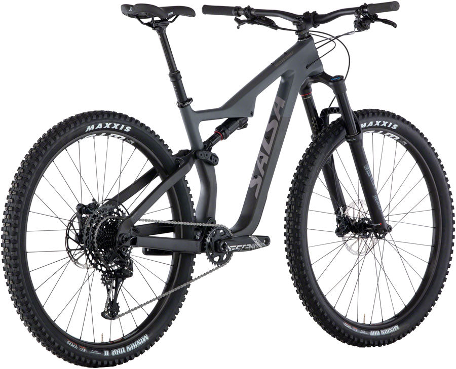 Salsa Horsethief Carbon NX Eagle Bike - Charcoal/Raw Carbon