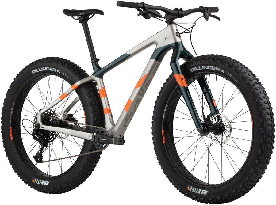 Salsa Beargrease Carbon SX Eagle Fat Bike - Silver