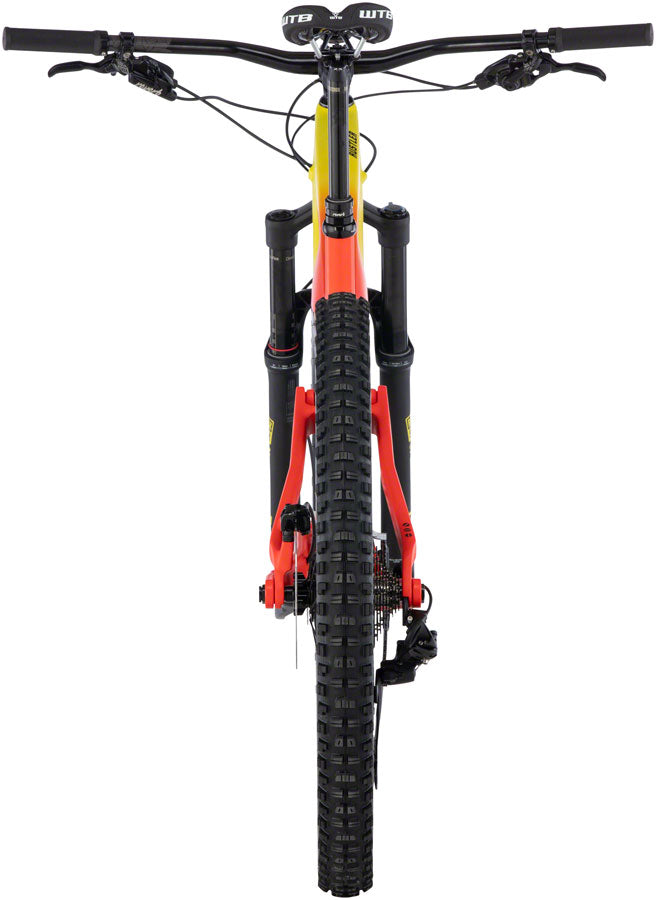 Salsa Rustler Carbon GX Eagle Bike - Red/Yellow/Fade