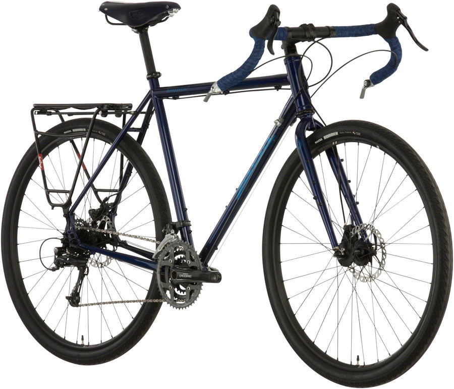 Salsa Marrakesh Drop Bar Brooks Bike - Dark Blue