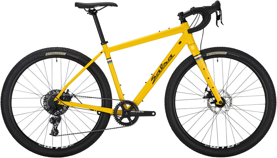 Salsa Journeyman Apex 1 650 Bike - Yellow