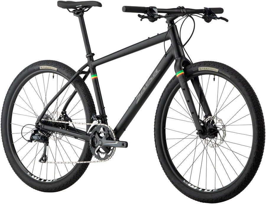 Salsa Journeyman Flat Bar Sora 650 Bike - Black