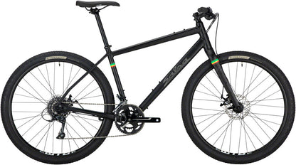 Salsa Journeyman Flat Bar Sora 650 Bike - Black