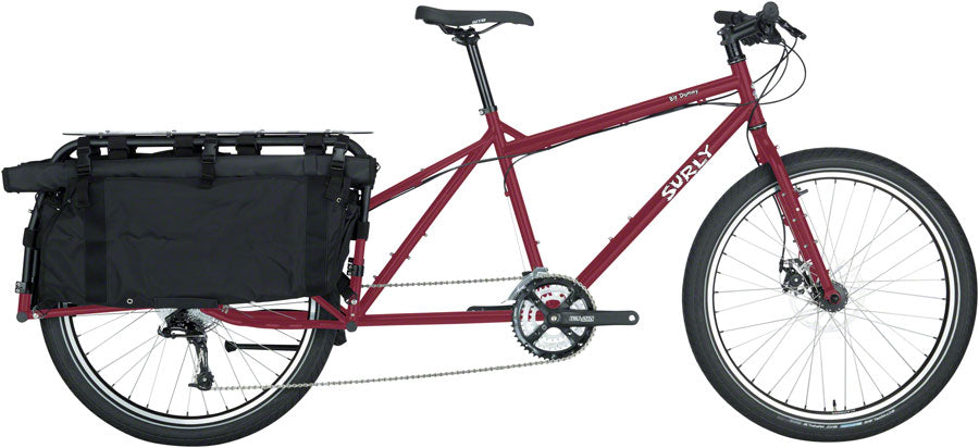 Surly Big Dummy Cargo Bike - Dark Side of the Maroon