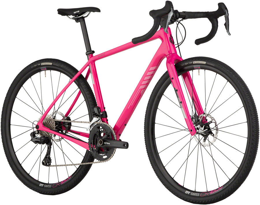 Salsa Warbird Carbon GRX 810 Di2 Bike - Pink