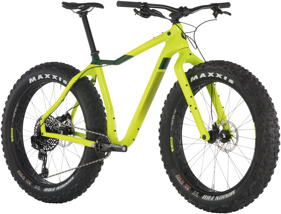 Salsa Mukluk Carbon GX Eagle Fat Bike - Lime Green