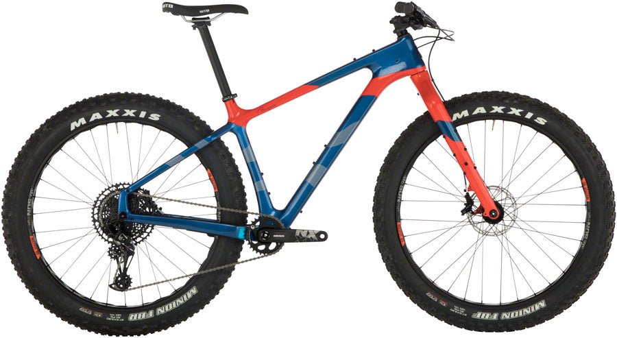 Salsa Beargrease Carbon NX Eagle Fat Bike - Dark Blue