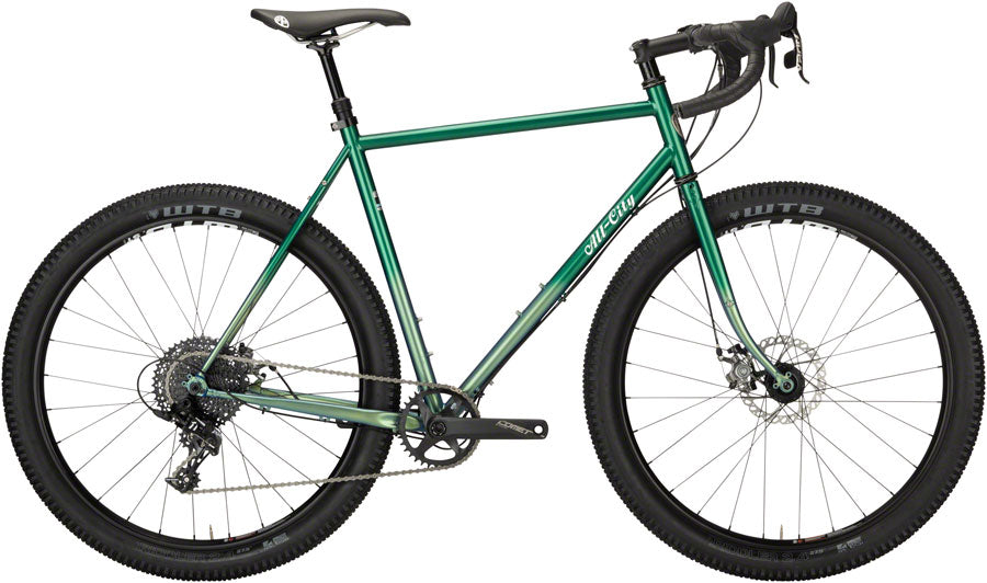 All-City Gorilla Monsoon Bike - Green Fade