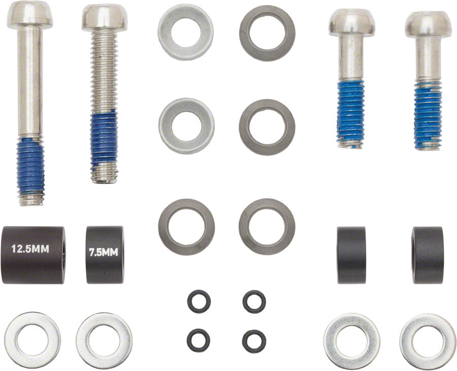 POST SPACER SET - 10 S (FRONT 170), INCLUDES STAINLESS CALIPER MOUNTING BOLTS (CPS & STANDARD)