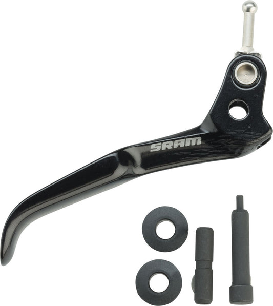 DISC BRAKE LEVER BLADE KIT - ALUMINUM BLACK (INCLUDES BLADE, DOWEL, PUSHROD & BUSHINGS) - LEVEL TL