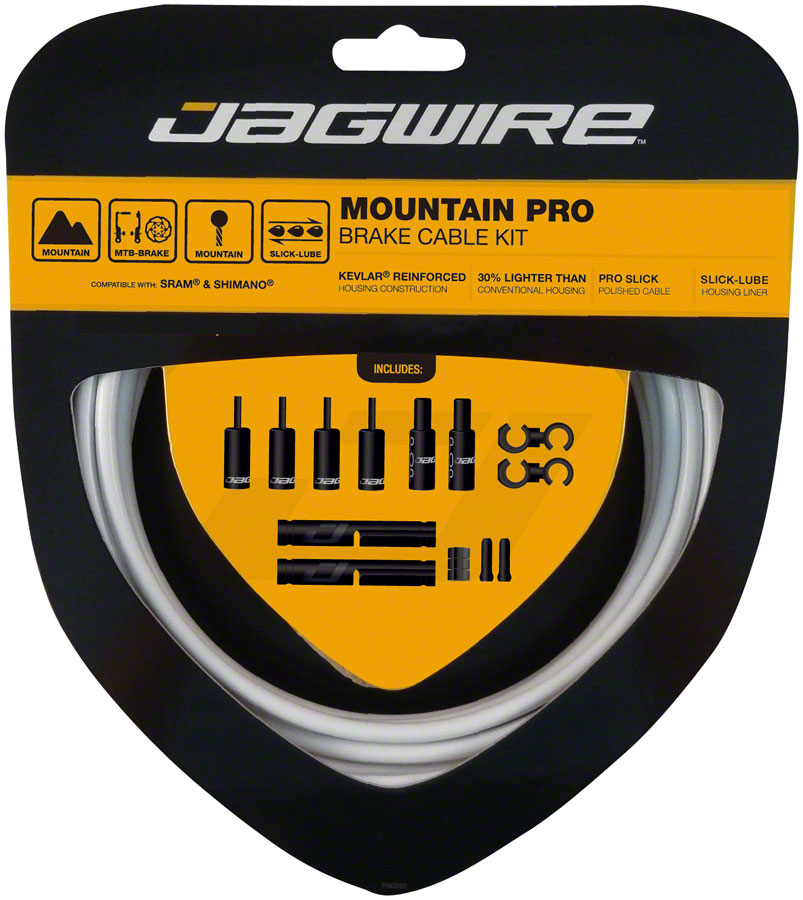 Jagwire Pro Polished Mountain Brake Kit