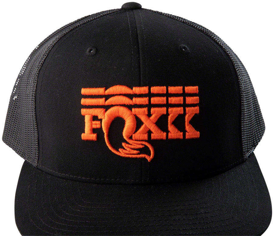 FOX Stacked Flat Brim Trucker Hat