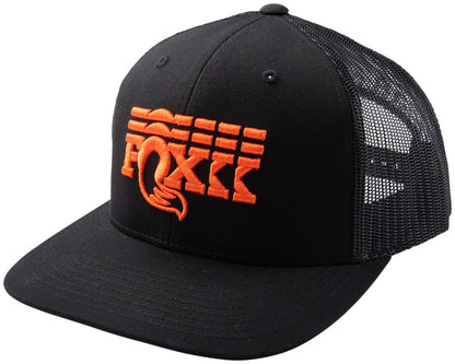 FOX Stacked Flat Brim Trucker Hat