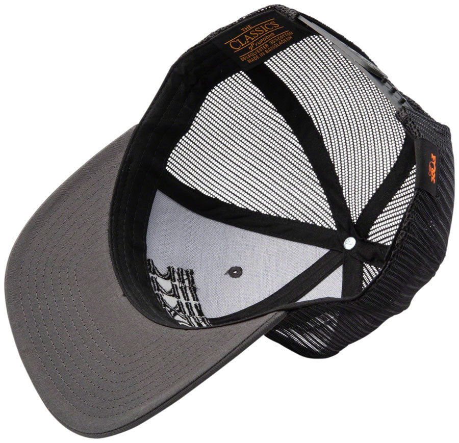 FOX Stacked Flat Brim Trucker Hat