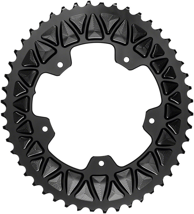 absoluteBLACK Premium Sub-Compact Oval 110 BCD 5-Bolt Road Chainring