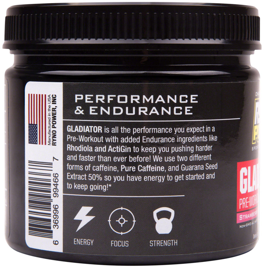 Ryno Power Gladiator Pre-Workout Tub 30 Serv