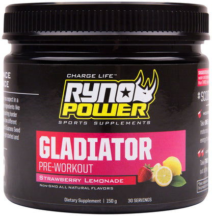 Ryno Power Gladiator Pre-Workout Tub 30 Serv