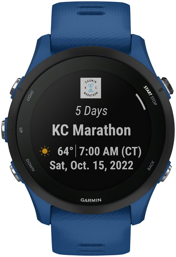 Garmin Forerunner 255 GPS Smartwatch, Tidal Blue — Beach Camera