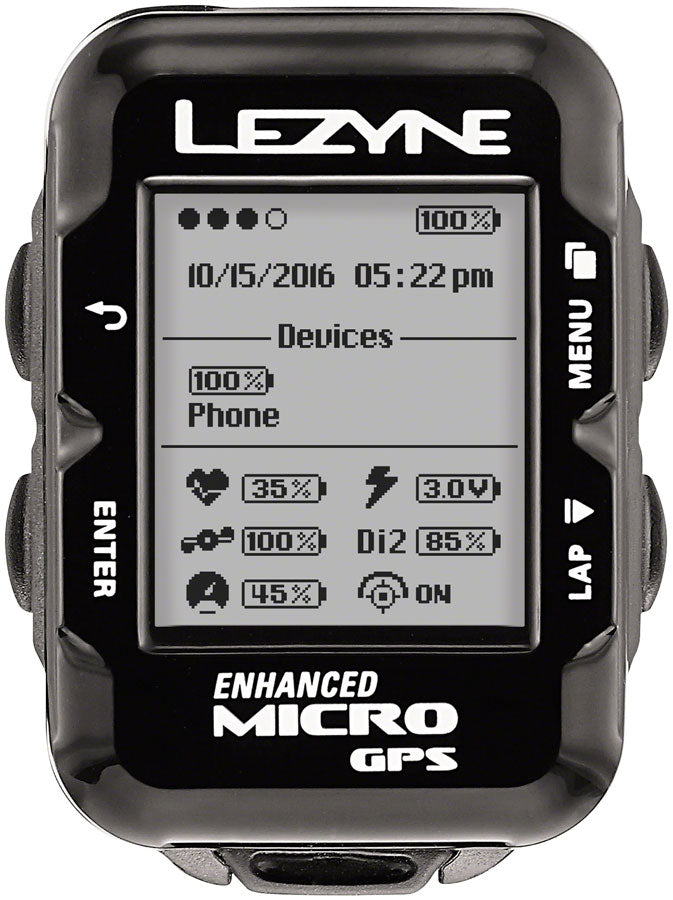 Lezyne Micro GPS Bike Computer