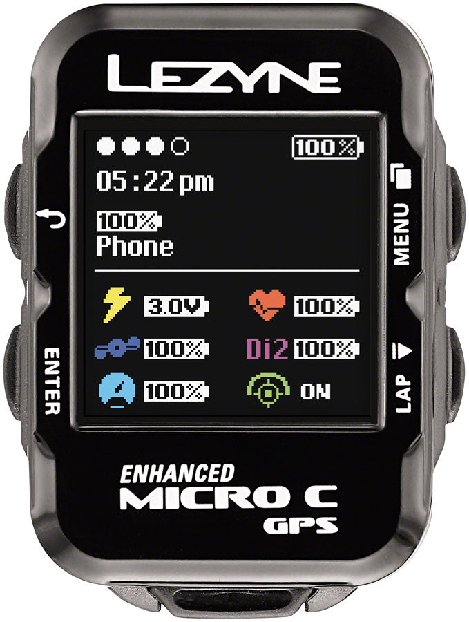 Lezyne Micro GPS Color Bike Computer