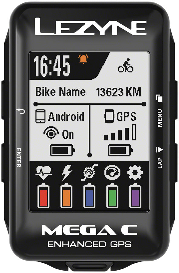 Lezyne Mega C GPS Bike Computer