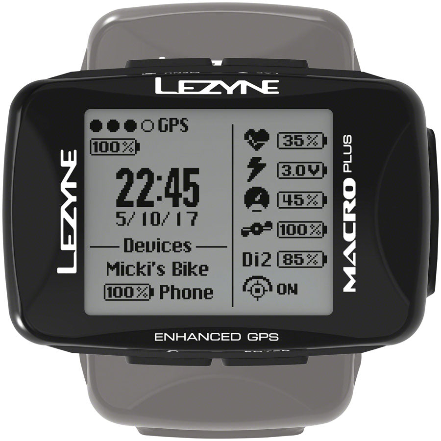 Lezyne Macro Plus GPS Bike Computer