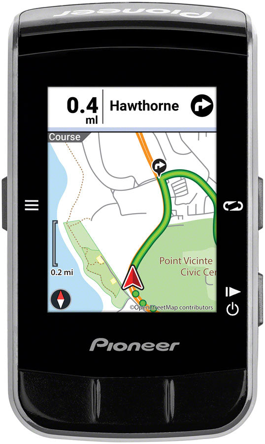 Pioneer Color GPS Navigation Bike Computer