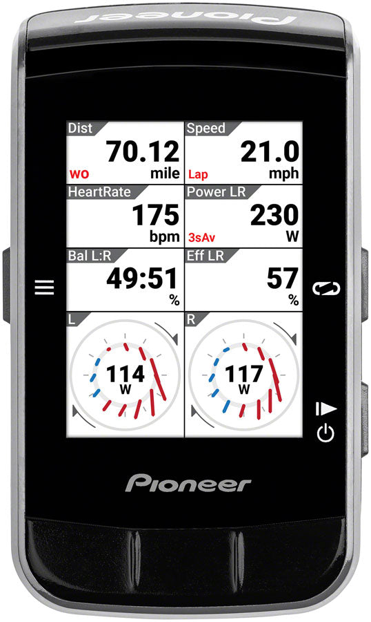 Pioneer Color GPS Navigation Bike Computer Incycle Bicycles